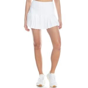 Women’s White Pleated Athletic Skort Size Small